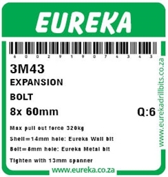 3M43 - Expansion Bolt -3M43_label_T
